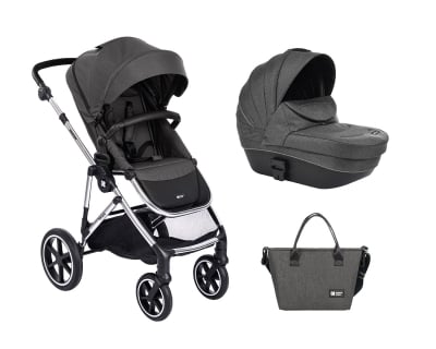 Комбинирана количка 2в1 KikkaBoo - Thea, Dark Grey