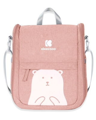 Преносимо легло-чанта Kikkaboo - 2 в 1, Bear Pink