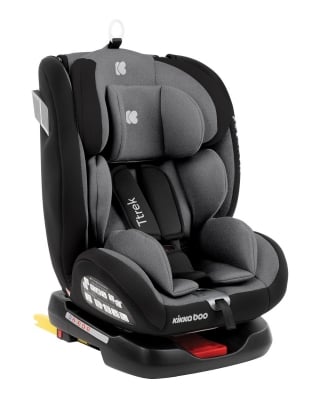 Столче за кола Kikkaboo - Tarek, IsoFix, 0-36 кг, Dark Grey