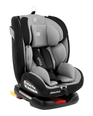Столче за кола Kikkaboo - Tarek, IsoFix, 0-36 кг, Light Grey