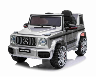 Акумулаторен джип Kikkaboo - Licensed Mercedes Benz G63 AMG, Silver SP