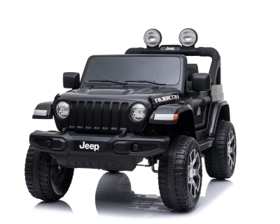Акумулаторен джип Kikkaboo - Licensed Jeep Wrangler Rubicon, Black SP