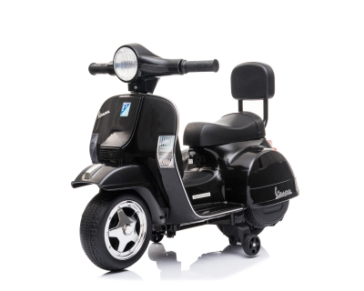 Акумулаторен мотор Kikkaboo - Licensed Vespa PX150, Black