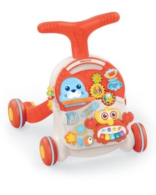 Проходилка 2 в 1 Kikkaboo - Wobble Fun, Orange