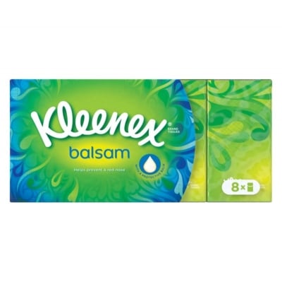 Носни кърпи Kleenex - Balsam, 8 броя