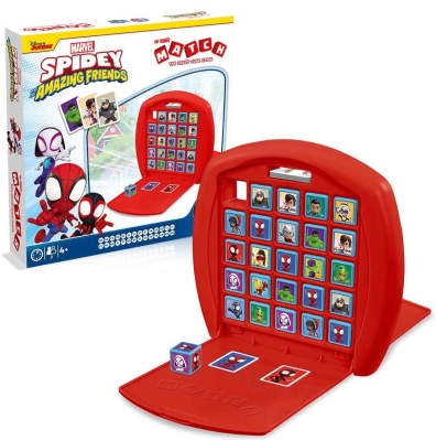 Настолна игра Winning Moves -Top Trumps Match, Спайди и приятели