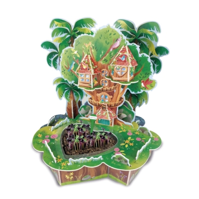 Образователна игра Educa - Dream Garden, Къща на дърво