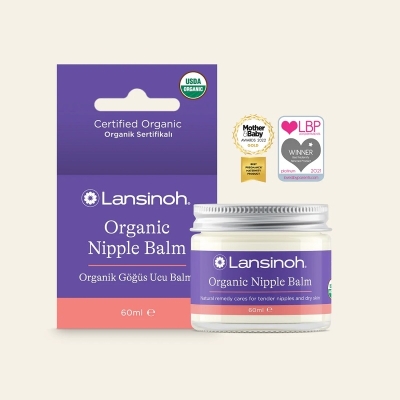 Био балсам за чувствителни зърна и суха кожа Lansinoh, 60 ml