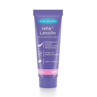 Крем за зърна Lansinoh - HPA Lanolin, 10 ml