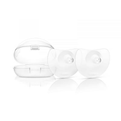 Силиконови предпазители за зърна Lansinoh - 24 mm, 2 броя
