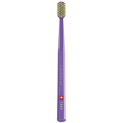 Четка за зъби Curaprox - Soft, CS 1560, Лилава