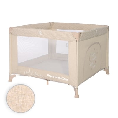 Детска кошара Lorelli Happy Game Zone - Fog Beige Star