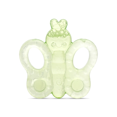 Силиконова гризалка Lorelli - Пеперуда, Fresh Green