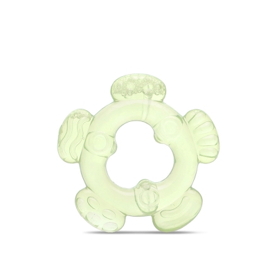 Силиконова гризалка Lorelli - Цвете, Fresh Green