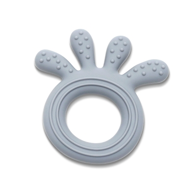 Силиконова гризалка Lorelli - Октопод, Grey