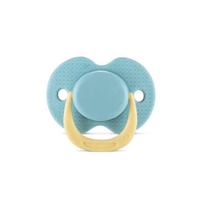 Силиконова залъгалка с капаче Lorelli - Baby Care, 0 m+, Aqua Blue