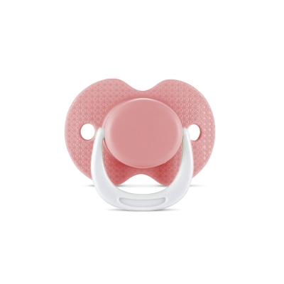 Силиконова залъгалка с капаче Lorelli - Baby Care, Shell Pink