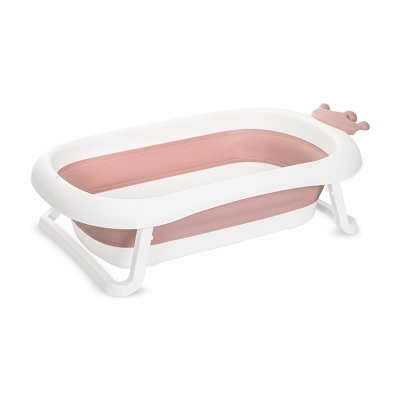 Сгъваема вана с оттичане Lorelli - Royal, 83 cm, Nordic Pink