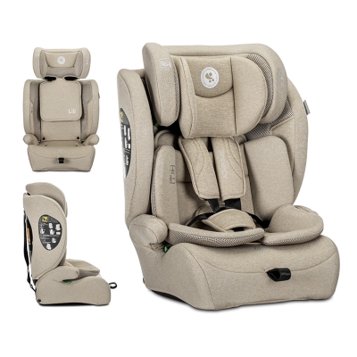 Столче за кола Lorelli - Adventure, i-Size, 76-150 сm, Beige
