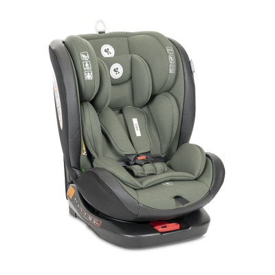 Стол за кола Lorelli - Ares, I-Size, 360°, IsoFix, 40-150 cm, Green