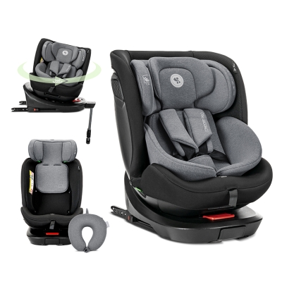 Столче за кола Lorelli - Concord Pro, i-Size, IsoFix, 40-150 сm, Grey
