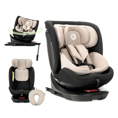 Столче за кола Lorelli - Concord Pro, i-Size, IsoFix, 40-150 сm, Beige