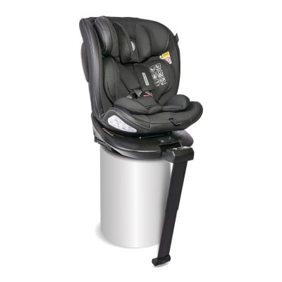 Столче за кола Lorelli - Estate, i-Size, Isofix, 40-150 cm, Leg, Black Jasper