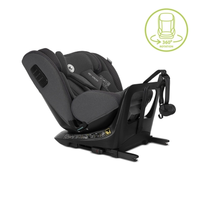 Столче за кола Lorelli - Monza, IsoFix, 360°, 40 - 150 сm, Grey