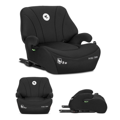 Столче за кола Lorelli Premium - Pyxis, IsoFix, 125-150 сm, Black