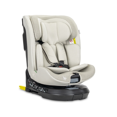 Стол за кола Lorelli Premium - Solaris, 360°, i-Size, IsoFix, 40-150 сm, Beige