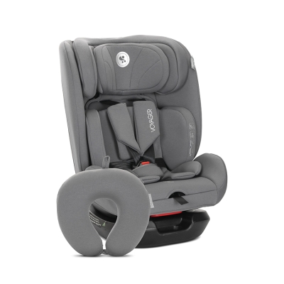 Столче за кола с възглавница Lorelli - Voyager, i-Size, 40 - 150 cm, Grey