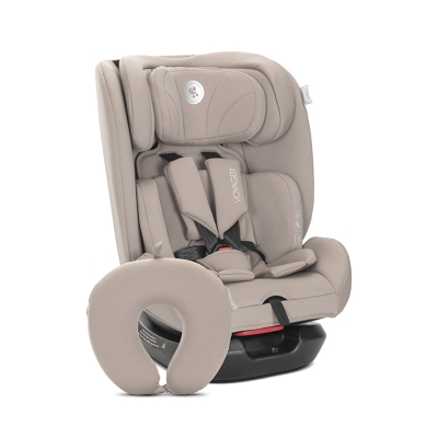 Столче за кола с възглавница Lorelli - Voyager, i-Size, 40 - 150 cm, Beige