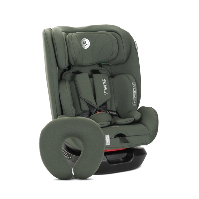 Столче за кола с възглавница Lorelli - Voyager, i-Size, 40 - 150 cm, Green