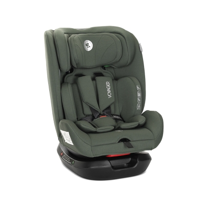 Столче за кола с възглавница Lorelli - Voyager, i-Size, 40 - 150 cm, Green