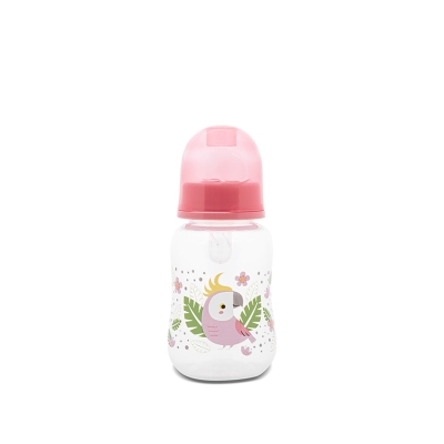 Бебешко шише Lorelli - 125 ml, Shell Pink