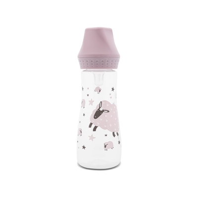 Бебешко шише Lorelli - My Friend, 250 ml, Mellow Rose