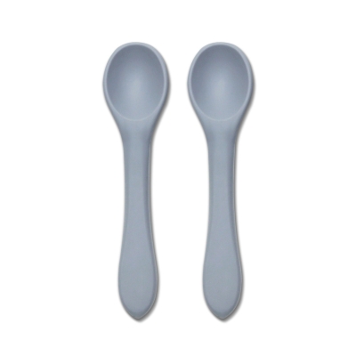 Силиконови лъжички Lorelli - Natural, 2 броя, Grey