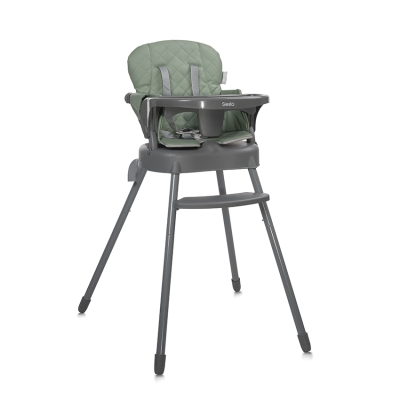 Стол за хранене 3 в 1 Lorelli - Siesta, Green Leather