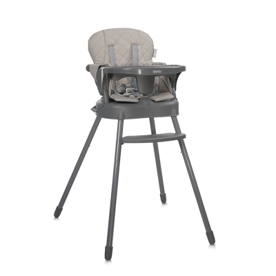 Стол за хранене 3 в 1 Lorelli - Siesta, Beige Leather