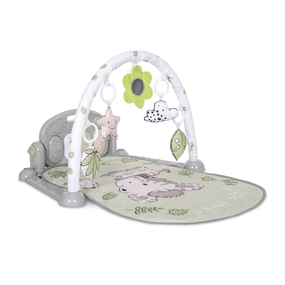 Активна гимнастика Lorelli Toys - Моето първо пиано, 73 х 60 сm, Зелена