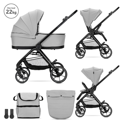 Детска количка 2 в 1 Lorelli - Venice, Grey