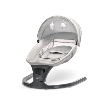 Електрически шезлонг-люлка Lorelli Premium - Siena, Light Grey