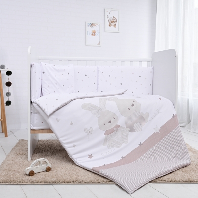 Спален комплект Lorelli - Smile, Hunny Bunny, Бежов