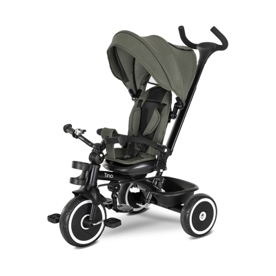 Детска триколка Lorelli - Tino, с ротация 360°, Green