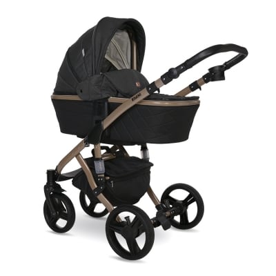 Комбинирана количка 2в1 Lorelli - Rimini Premium, Black