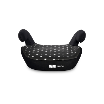 Седалка за кола Lorelli - Teddy, 15-36 kg, Black Crowns