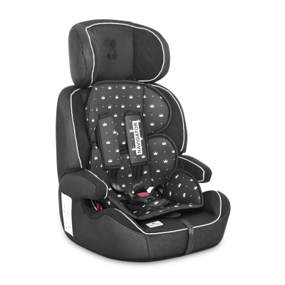 Столче за кола Lorelli - Navigator, Black Crowns, 9-36 kg