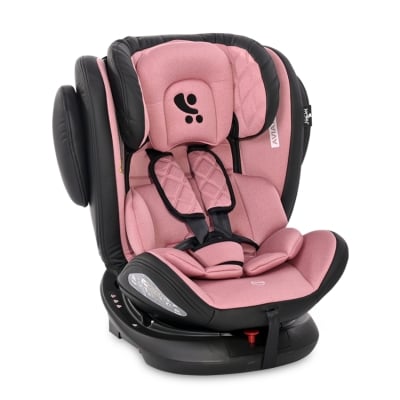 Столче за кола Lorelli - Aviator SPS IsoFix, 360°, Rose, 0-36 kg