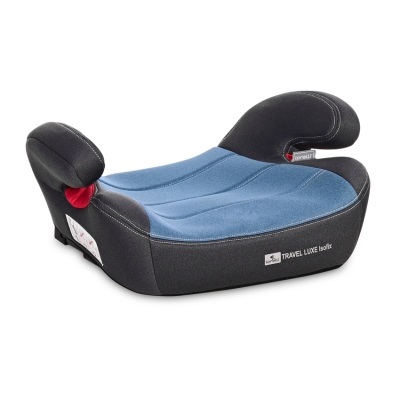 Стол за кола Lorelli Premium - Travel Luxe, Isofix, 15-36 kg, Black & Blue