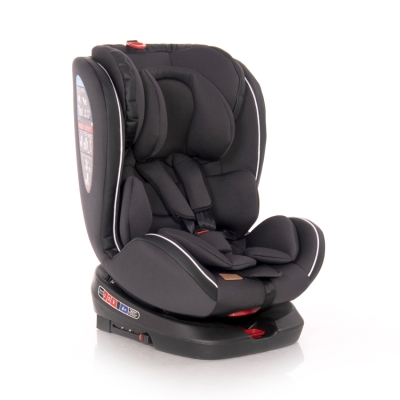 Столче за кола Lorelli - Nebula, 360°, IsoFix, 0-36 kg, Black